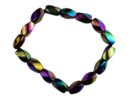 Bracelet Rainbow Magnetic Hematite S Shape