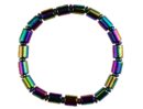 Bracelet Rainbow Magnetic Hematite Cylinder