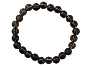 Bracelet Smoky Quartz 8mm Bead