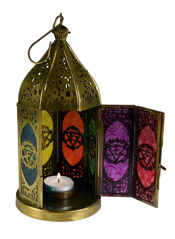 Lantern Chakra Design 22cm H