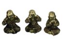 Monks See Hear Say No Evil Set