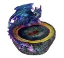 Dragon On Crystal LED Blue