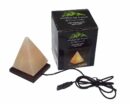 Salt Lamp Pyramid USB 12cm