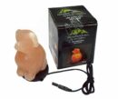 Salt Lamp Dog USB 12cm