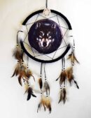Dream Catcher Wolf 13 Inch