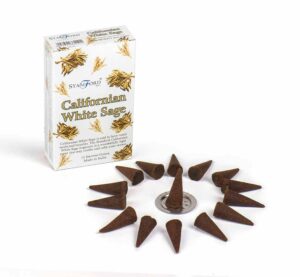 Incense Cones Stamford California White Sage (Various Quantities)