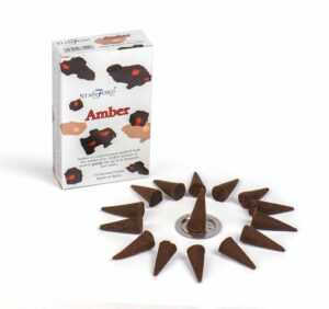 Incense Cones Stamford Amber (Various Quantities)