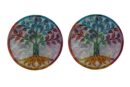 Soapstone Plate TOL 5" Set of2
