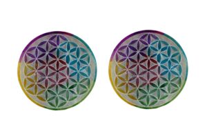 Soapstone Plate FOL 5" X2