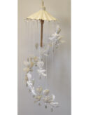 Mobile Dove With Heart White