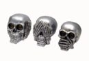 Skull Silver See Hear Say