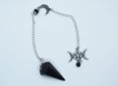 Pendulum Triple Moon Obsidian