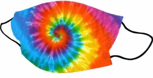 Mask Tie Dye 2PCS