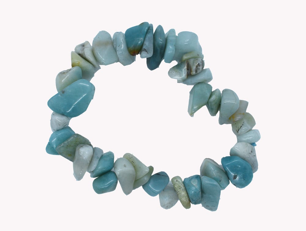 Bracelet Chip Amazonite Chunky