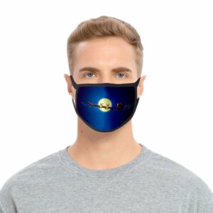 Mask Xmas Flying Raindeers 2PCS