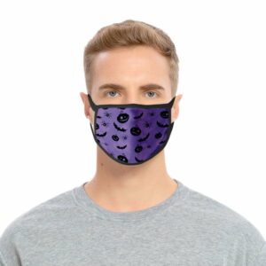 Mask Halloween Pumpkin/Bat 2PCS