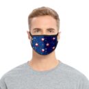 Mask Xmas Santa and Snow Flake 2PCS