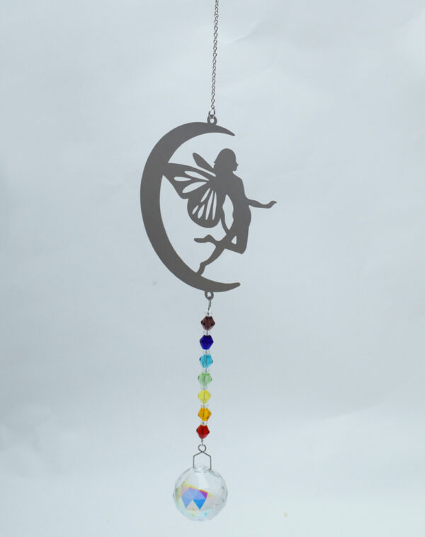 Suncatcher Crystal Moon/Fairy