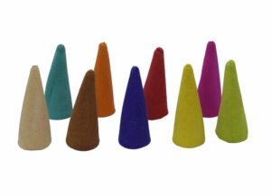 Incense Cone Large Mix. Bag of 35pcs