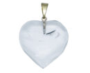 Pendant Clear Quartz Heart