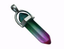 Pendant Fixed Wand Aura Green