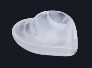 Selenite Bowl Heart Shape 10cm
