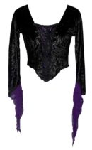 Dark Star Blouse Purple S-M