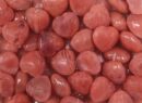 Stone Heart Cherry Quartz 25x25x15mm