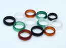 Ring Agate Assorted 12pcs