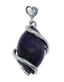 Pendant Amethyst Oval Shape