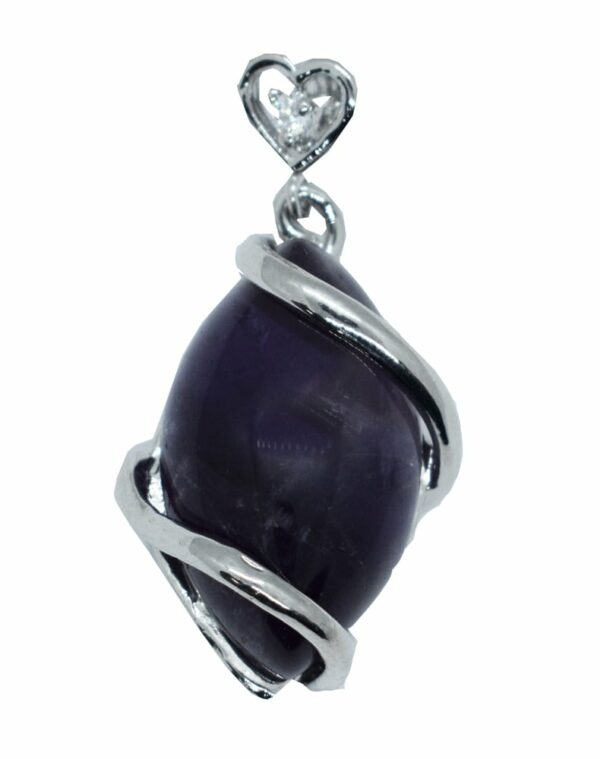 Pendant Amethyst Oval Shape