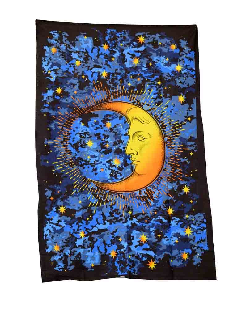 Bedspread Single Night Moon