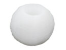 Selenite Ball T Light Holder