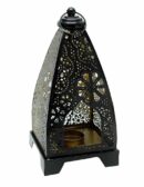 Lantern Black H23cm