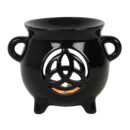 Oil Burner Triquetra Black