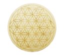 Crystal Board Flower of Life Wooden