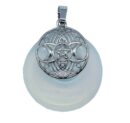 Pendant Donut 3Moons Opalite