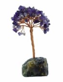 Tree Chip Amethyst on Flourite