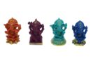 Ganesh Sitting Set of 4 Multi