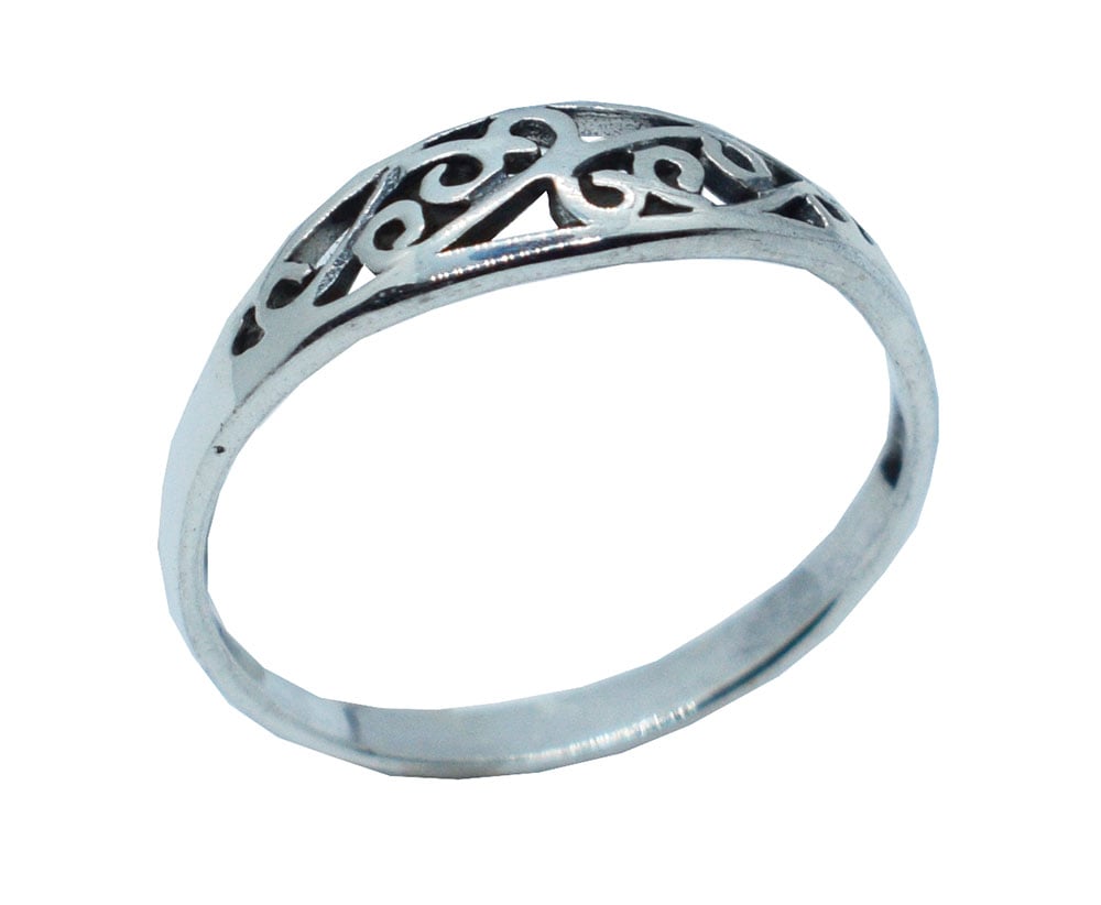 Silver Ring Filigree