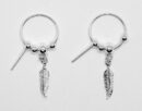 Silver Earring Dream Catcher