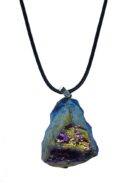 Necklace Rough Rainbow Aura