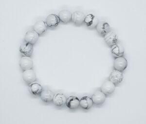 Bracelet 8mm Bead Howlite