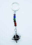 Keyring Merkaba Onyx