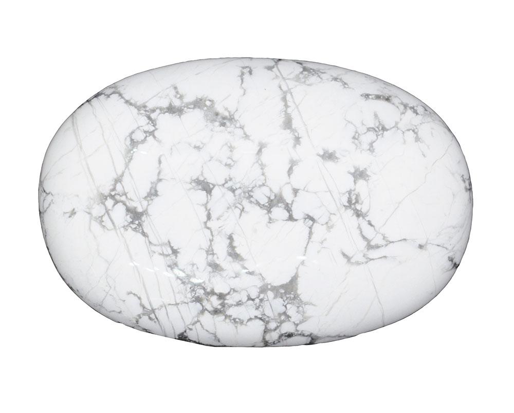 Palmstone White Howlite 4X6cm
