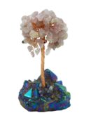 Tree Chip Stone Rose Quartz