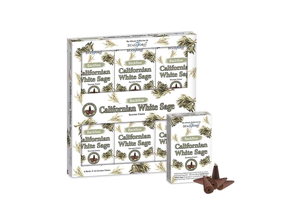 Backflow Cones Cal White Sage