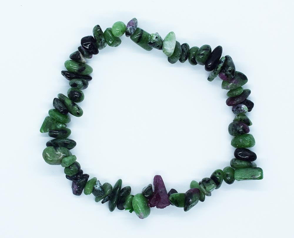 Bracelet Chip Ruby Zoisite