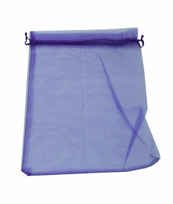 Bag Organza Purple 30X19cm