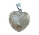 Pendant Heart Cherry Agate 2cm